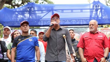 Jorge Rodríguez desde la marcha: Llegó la hora de la justicia, los vamos a descubrir