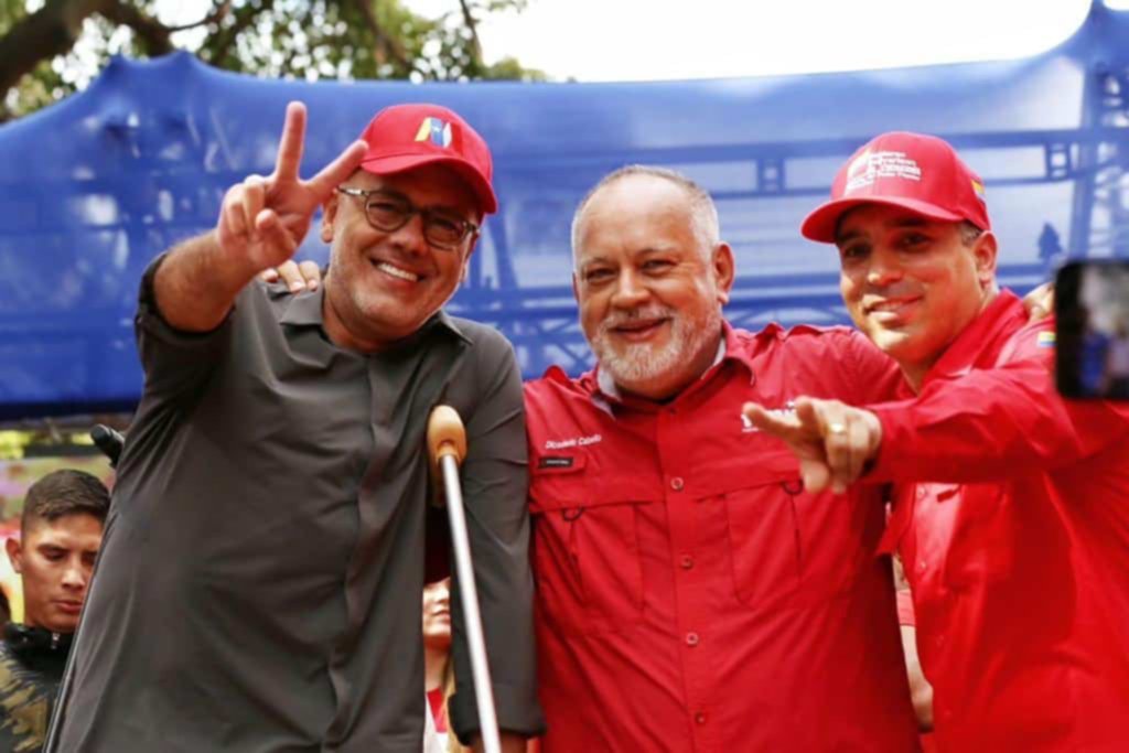 Jorge Rodríguez desde la marcha: Llegó la hora de la justicia, los vamos a descubrir Jorge Rodríguez desde la marcha: Llegó la hora de la justicia, los vamos a descubrir