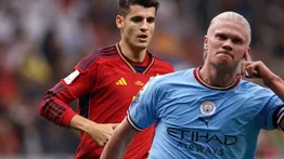 ¿Todo bien en casa? Álvaro Morata le dio con todo a Erling Haaland con este mensaje