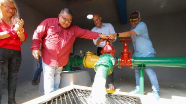 Entérate: Rehabilitan pozo de agua en este lugar del país