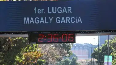 ¡Histórico! Esta venezolana rompió el récord del maratón CAF ¡Histórico! Esta venezolana rompió el récord del maratón CAF