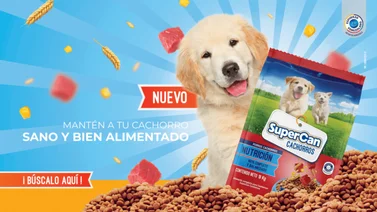 SuperCan lanza su alimento para cachorros