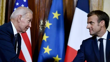 Biden y Macron apuestan todo por Ucrania: Esto plantearon