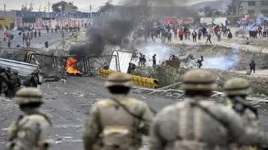 Protestas en Perú dejan varias personas heridas este martes