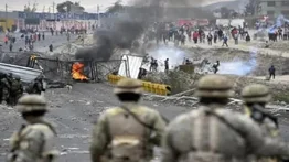 Protestas en Perú dejan varias personas heridas este martes