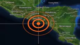 Sismo sacude la costa de El Salvador