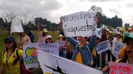 ¡La presión continúa! Empleados protestan contra aerolínea Viva Air en Colombia