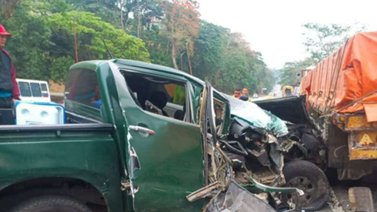 Reportan fuerte choque en la Autopista Regional del Centro