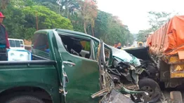 Reportan fuerte choque en la Autopista Regional del Centro