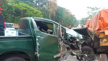 Reportan fuerte choque en la Autopista Regional del Centro Reportan fuerte choque en la Autopista Regional del Centro
