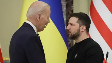 Biden visita Kiev a pocos días del aniversario de la invasión rusa Biden visita Kiev a pocos días del aniversario de la invasión rusa