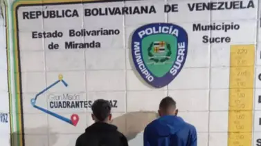 Capturan a robaquintas con las manos en la masa en Los Chorros Capturan a robaquintas con las manos en la masa en Los Chorros