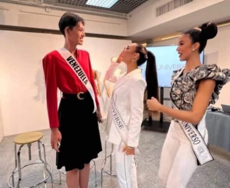 De esta manera se burlaron de la Miss universo en Tailandia De esta manera se burlaron de la Miss universo en Tailandia