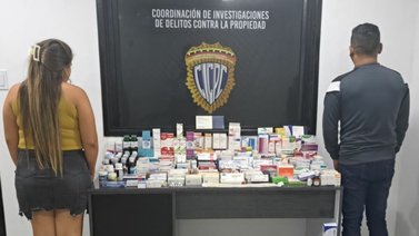 Los capturan in fraganti por venta ilícita de medicinas e insumos