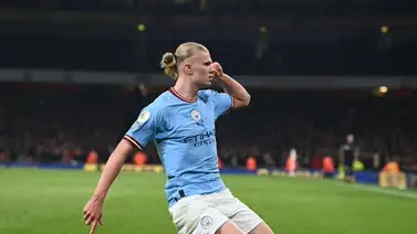 Haaland está preocupado: Ya hace 20 minutos que no marco Haaland está preocupado: Ya hace 20 minutos que no marco