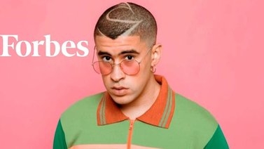 Bad Bunny sorprende y se mete en el top-10 de Forbes