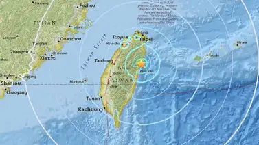 La fuerza despiadada de la naturaleza: Fuerte sismo sacude ahora costas de Taiwán La fuerza despiadada de la naturaleza: Fuerte sismo sacude ahora costas de Taiwán