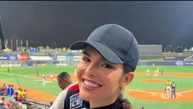 Amanda Dudamel también se disfruta la Serie del Caribe