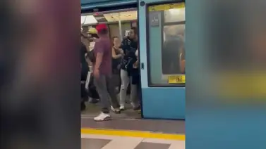 ¡Terror en Chile! Hombre armado amenazó a pasajeros del Metro de Santiago ¡Terror en Chile! Hombre armado amenazó a pasajeros del Metro de Santiago