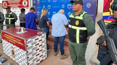Estos son los funcionarios detenidos con un cargamento de 96 kilos de cocaína