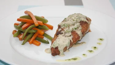 Pollo a las finas hierbas