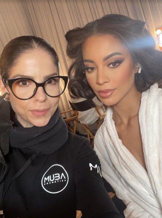 Patricia Gómez: Una makeup artist venezolana en el Miss Universo