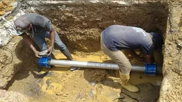 Hidrocapital restaura tuberías de agua potable en Los Valles del Tuy
