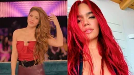 ¡Se juntan el hambre y las ganas de comer! Shakira y Karol G cocinan una colaboración