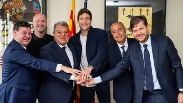 Marcos Alonso renueva con el Barcelona hasta 2024 Marcos Alonso renueva con el Barcelona hasta 2024