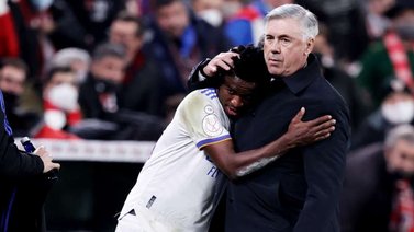 Carlo Ancelotti pide protección para Vinicius