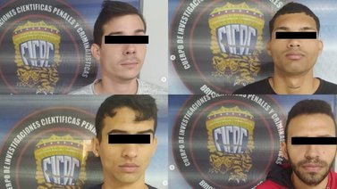 Capturan a integrantes de la banda “El Alberto” en Maturín