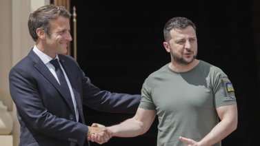 Zelenski pide excluir a Rusia de los Juegos Olímpicos París 2024
