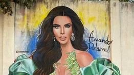 Realizan mural de Amanda Dudamel en el estado Zulia