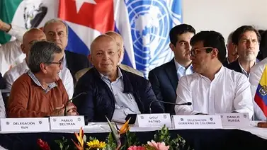 Gobierno de Colombia y ELN van a segundo ciclo de diálogo sin anuncio de cese al fuego Gobierno de Colombia y ELN van a segundo ciclo de diálogo sin anuncio de cese al fuego