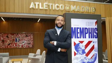 ¡Fichaje rojiblanco! Memphis Depay es nuevo jugador del Atlético de Madrid ¡Fichaje rojiblanco! Memphis Depay es nuevo jugador del Atlético de Madrid