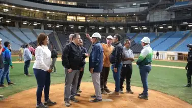 Inspeccionan estadio de béisbol Isaías "Látigo" Chávez Inspeccionan estadio de béisbol Isaías "Látigo" Chávez