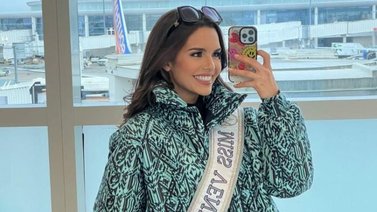 Amanda Dudamel llega a Nueva Orleans para el Miss Universo