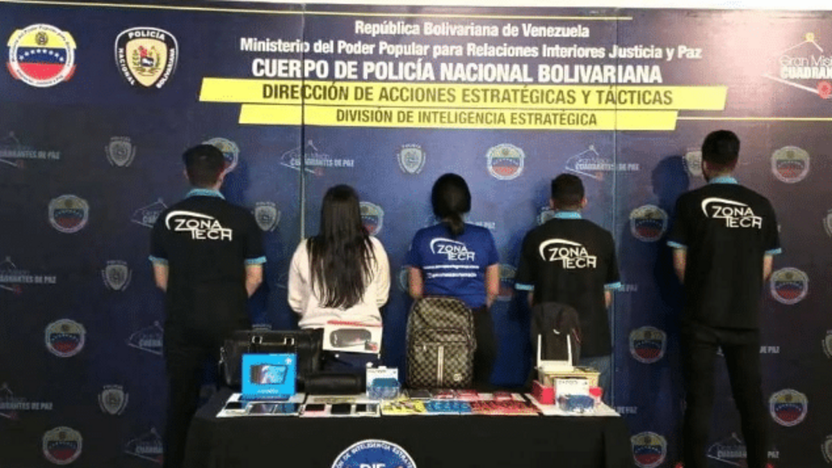 Desmantelan banda dedicada al hurto de equipos tecnológicos en local de ...