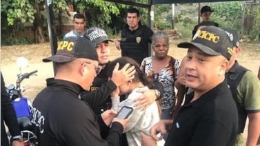 ¡Sana y salva! CICPC rescató a Valentina Uribe