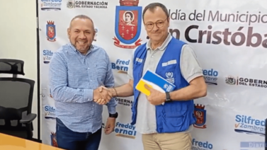 Acnur propone declarar a San Cristóbal como ciudad solidaria