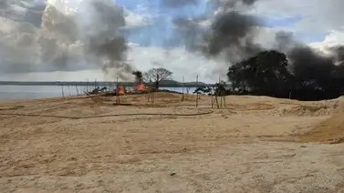 FANB desmantela campamento de minería ilegal en Bolívar FANB desmantela campamento de minería ilegal en Bolívar