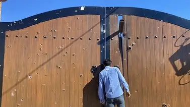 Así quedó la casa donde capturaron al hijo del Chapo Guzmán en México Así quedó la casa donde capturaron al hijo del Chapo Guzmán en México