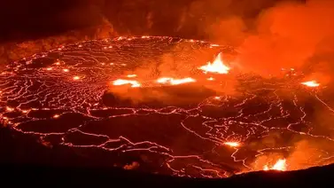 Entró en erupción el volcán Kilauea en Hawái Entró en erupción el volcán Kilauea en Hawái