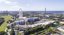 ¡Terror en Orlando! 60 personas quedaron atrapadas en la rueda de la fortuna tras un corte de energía