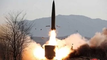 Corea del Norte lanza misil de corto alcance al mar de Japón