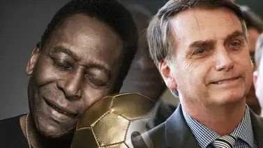 Habló Jair Bolsonaro: Dios reciba en sus brazos al Rey Pelé Habló Jair Bolsonaro: Dios reciba en sus brazos al Rey Pelé