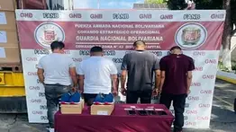GNB decomisa 4.800 pares de zapatos deportivos y detiene a cuatro personas