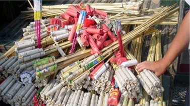Vigilan venta y distribución de fuegos artificiales en Trujillo