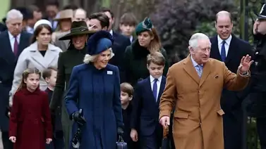 Carlos III y la familia real británica asisten a misa en Sandringham Carlos III y la familia real británica asisten a misa en Sandringham