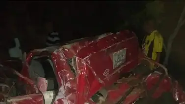 Cinco heridos deja volcamiento de un vehículo en Anzoátegui Cinco heridos deja volcamiento de un vehículo en Anzoátegui